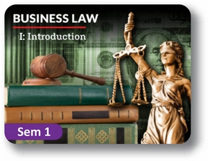  Business Law Semester 1: Introduction