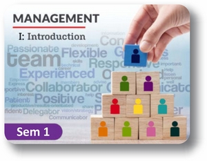 Management Semester 1: Introduction