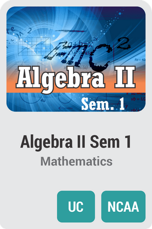 Algebra II Semester 1
