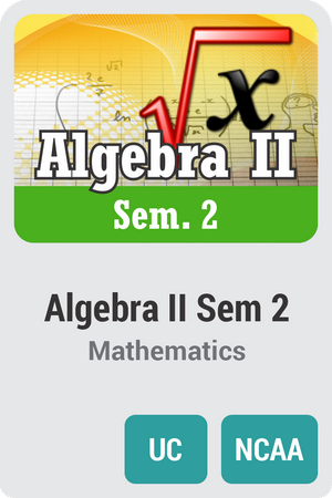 Algebra II Semester 2