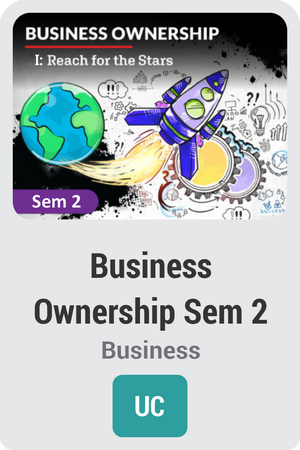 Business Ownership Semester 2: Reach for the Stars