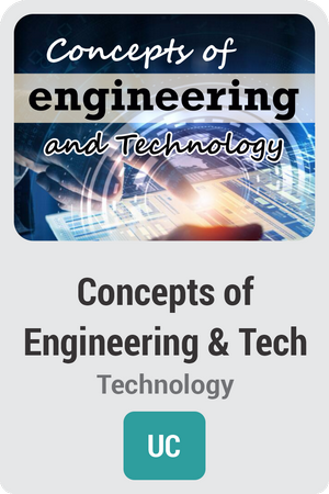 Concepts of Engineering and Technology