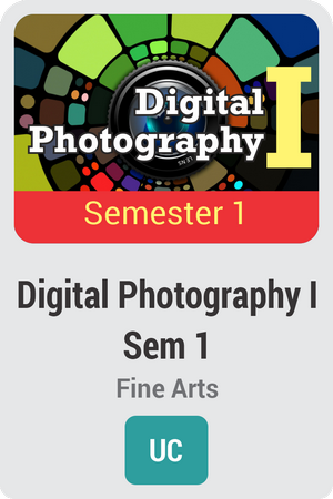 Digital Photography I Semester 1: Introduction