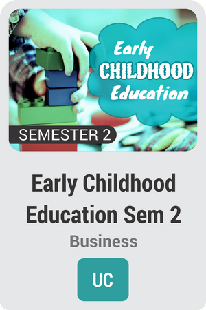 Early Childhood Education Semester 2: Developing Early Learners