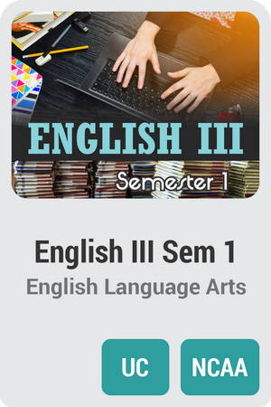 English III Semester 1