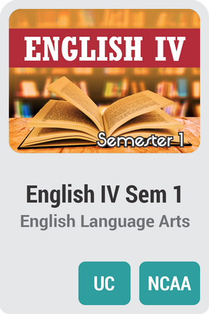 English IV Semester 1