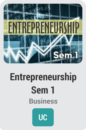 Entrepreneurship Semester 1: Introduction