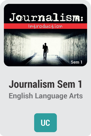 Journalism Semester 1: Introduction