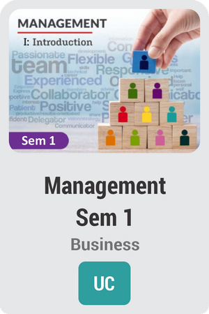 Management Semester 1: Introduction