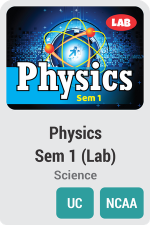 Physics Semester 1 (Lab)