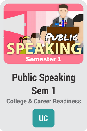 Public Speaking Semester 1: Introduction