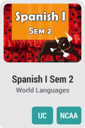Spanish I Semester 2